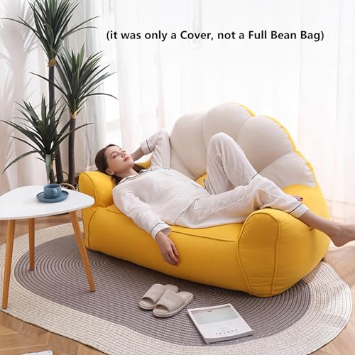 Bean Bag Chair Cotton Sun-Flower Shaped 134 x 71 x 90cm X8241
