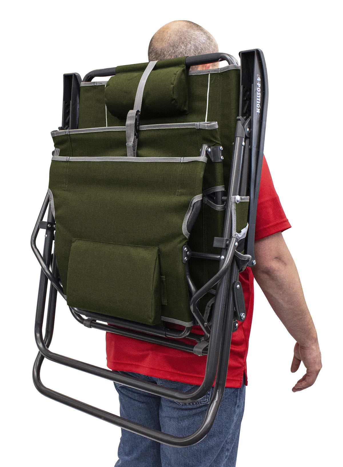 Adjustable Folding Recliner Camping Chair U14677