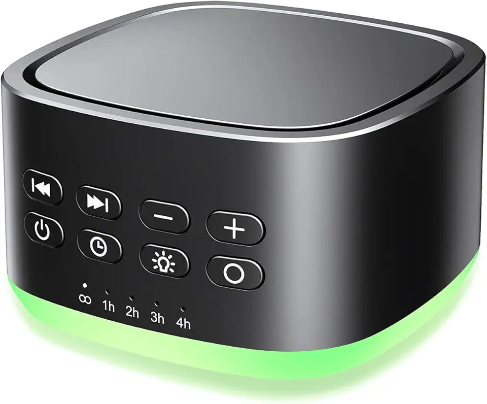 White Noise Machine 10 Colors Lights 25 Soothing Sounds 5 Timers M98362