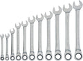 11-Piece Metric Ratcheting Wrench Set I26661