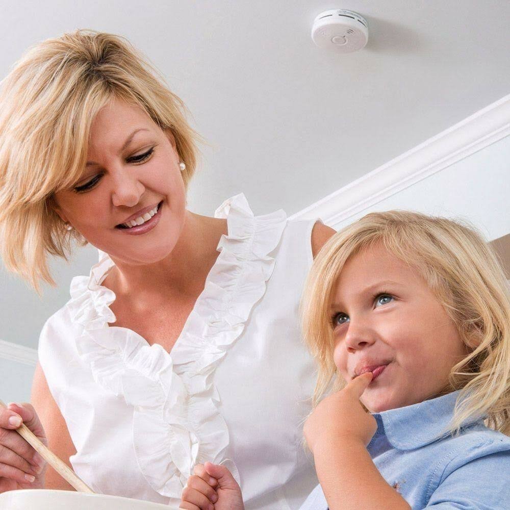 Smoke and Carbon Monoxide Combination Detector with Voice Alarm 2-Pack D217