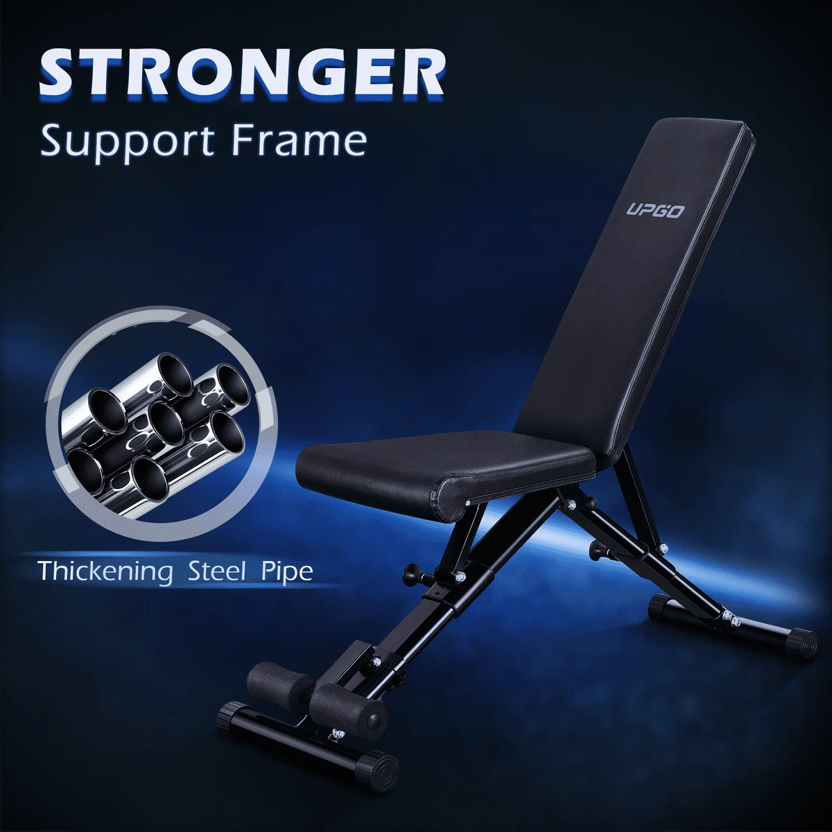 Adjustable Weight Bench with 800 Lbs. Weight Capacity I744