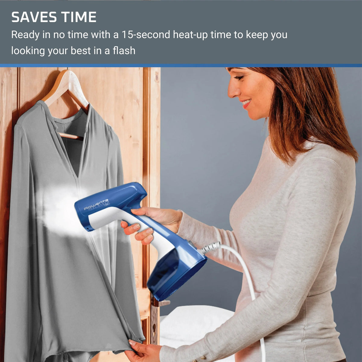 Handheld Steamer Blue K245