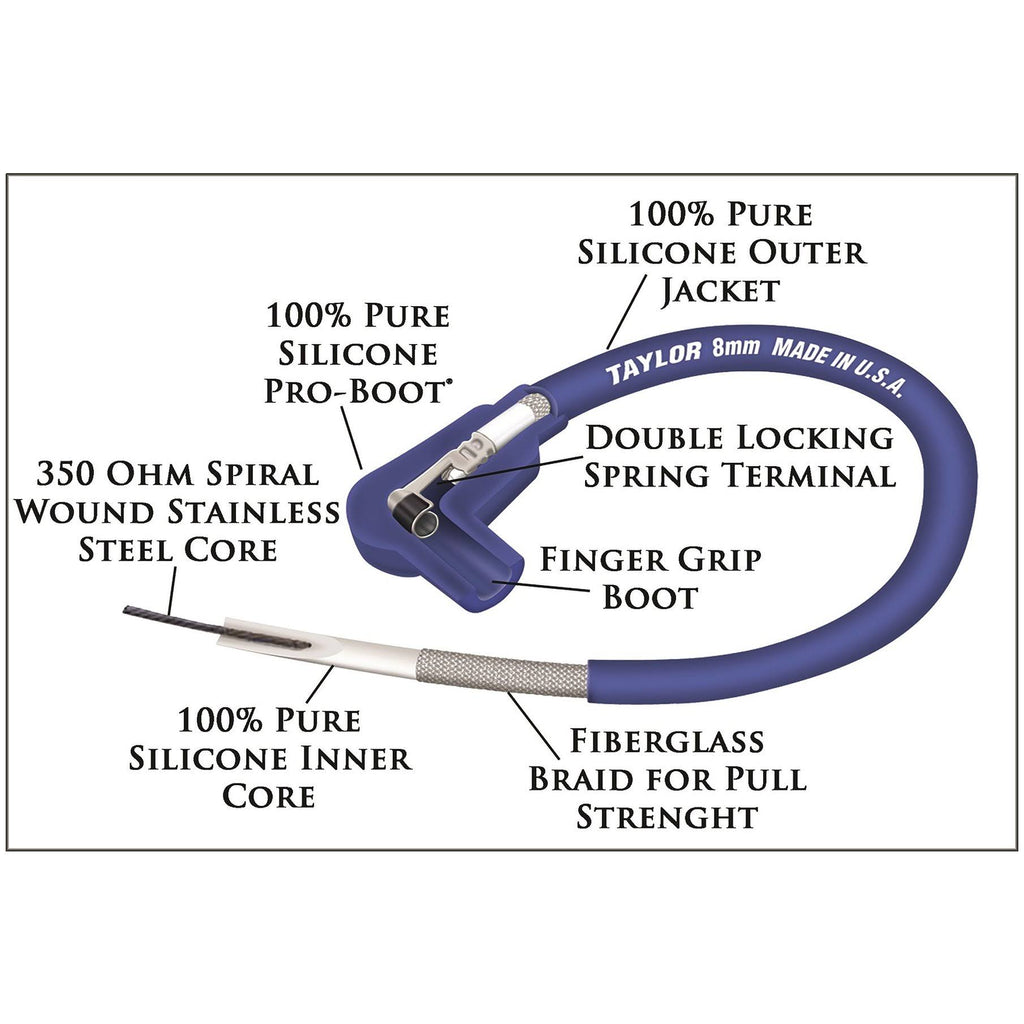 8mm Black Wire S8925