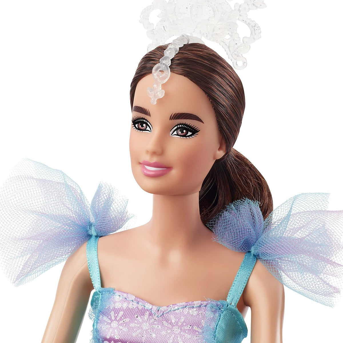 Barbie Doll with Ballerina Costume, Tutu, Tiara and Pointe Shoes E892