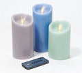 Set of 3 Assorted Candle Garden Z749