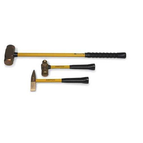 16 oz. Nonsparking Ball Peen Hammer with Fiberglass Handle R129