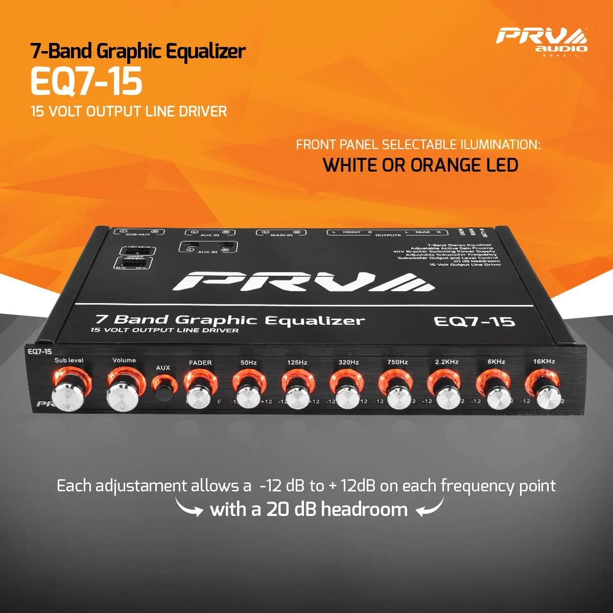 7 Band Graphic Equalizer M45393