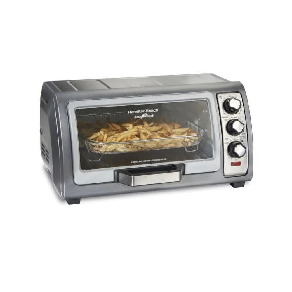 6 Slice Stainless Steel Air Fryer Toaster Oven T1234