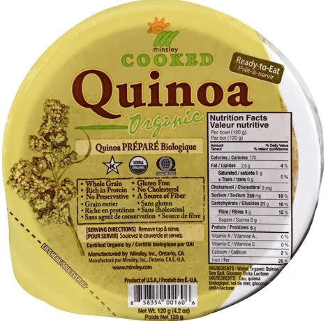 Organic Cooked Quinoa 4.2 oz Pack of 4 O88056
