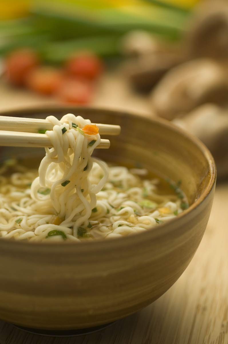 Tofu Miso Ramen Soup, Reduced Sodium, Organic Noodles, No MSG, No Preservatives, Vegan, 2.1 oz (12 Pack) X1370