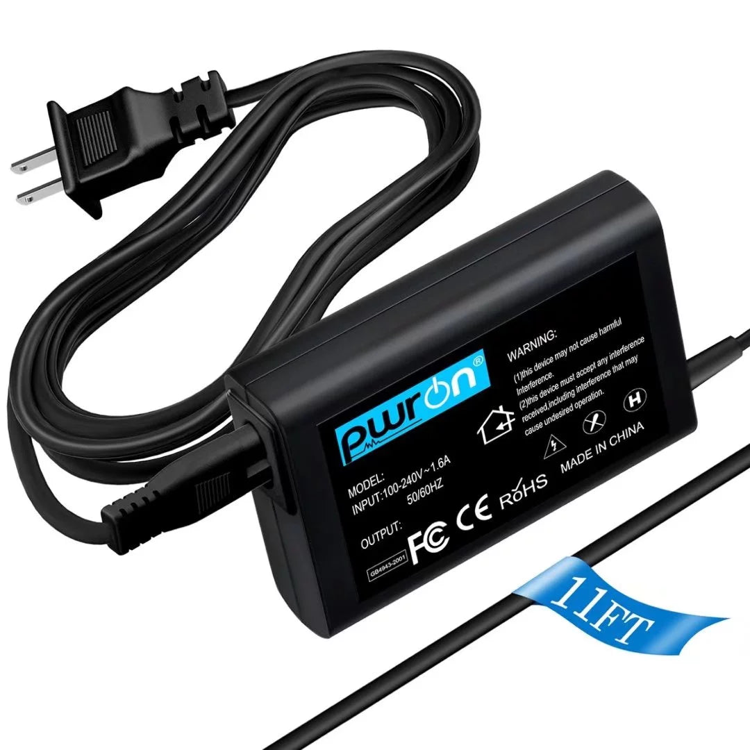 Compatible AC/DC Adapter Replacement Power Supply Cord Q597