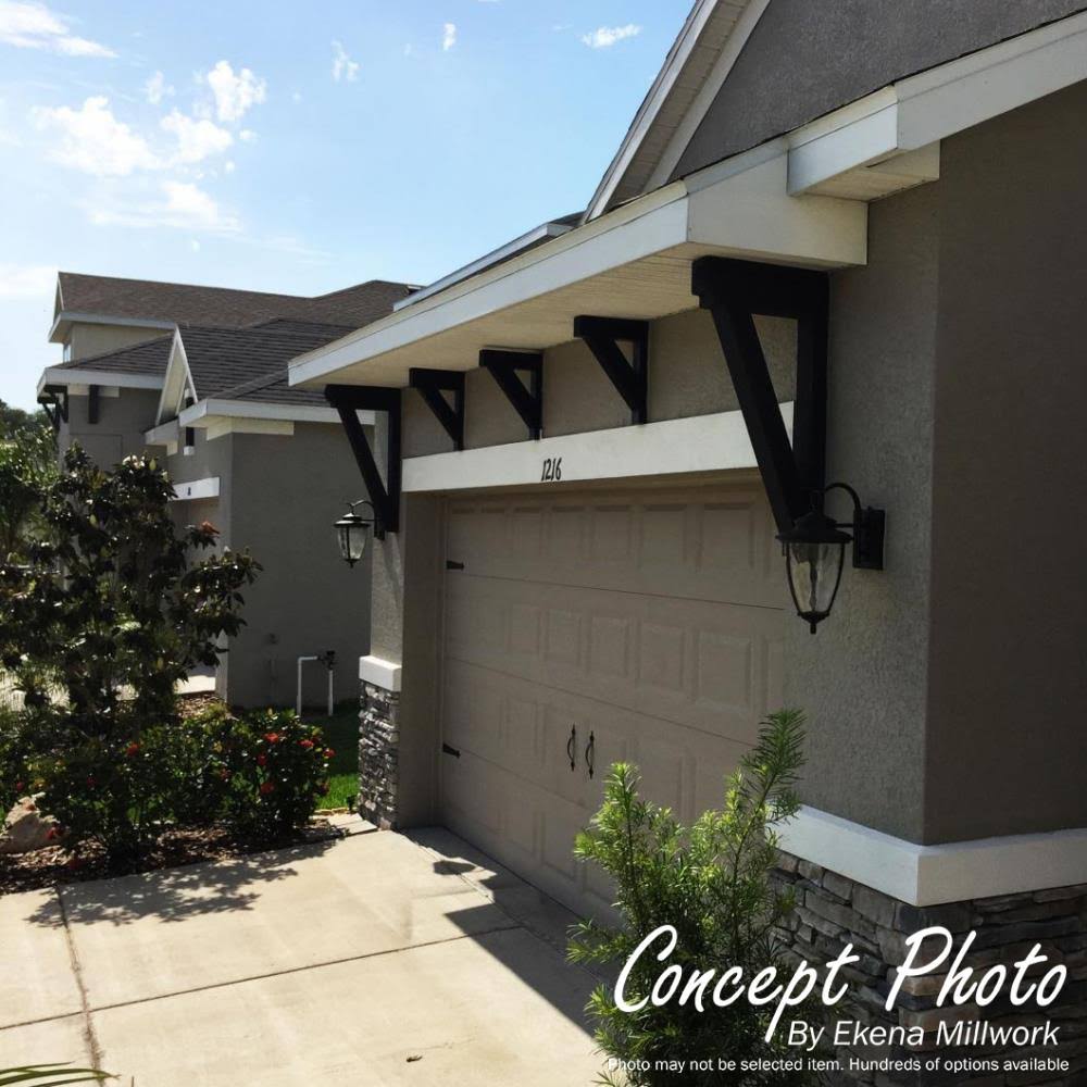 Imperial Block Smooth Bracket, Western Red Cedar P2054