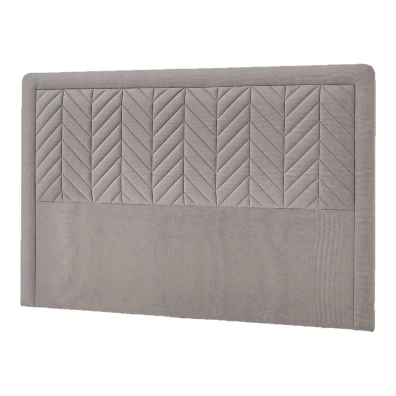 Beige Wood & Fabric King Size Headboard L911959