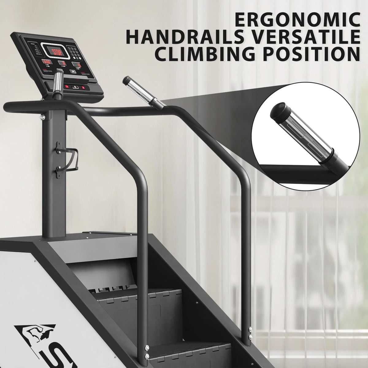 Stair Stepper with LED Screen and 12 Workout Programs M392295