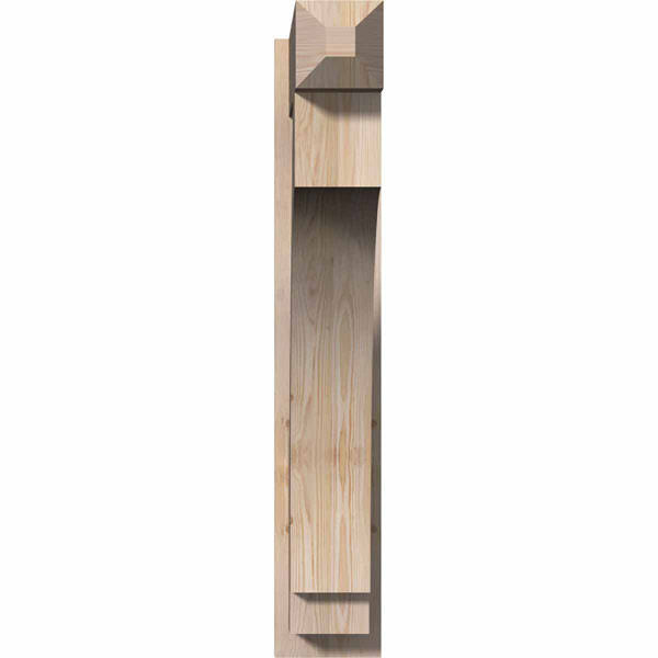 7 1/2x22W x 32x22D x 44x22H Douglas Fir Craftsman Outlooker G905912