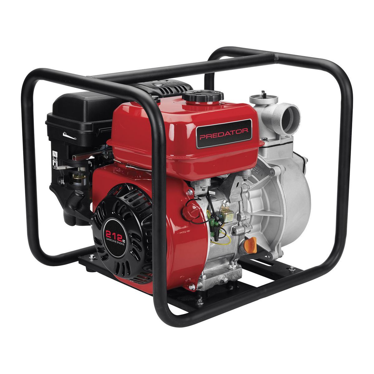212cc Gasoline Semi-Trash Water Pump H35713