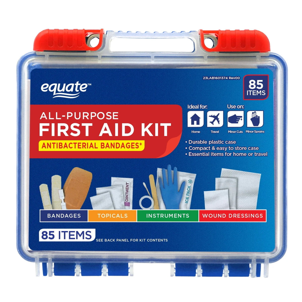 First Aid Kit 85 Pieces O3617