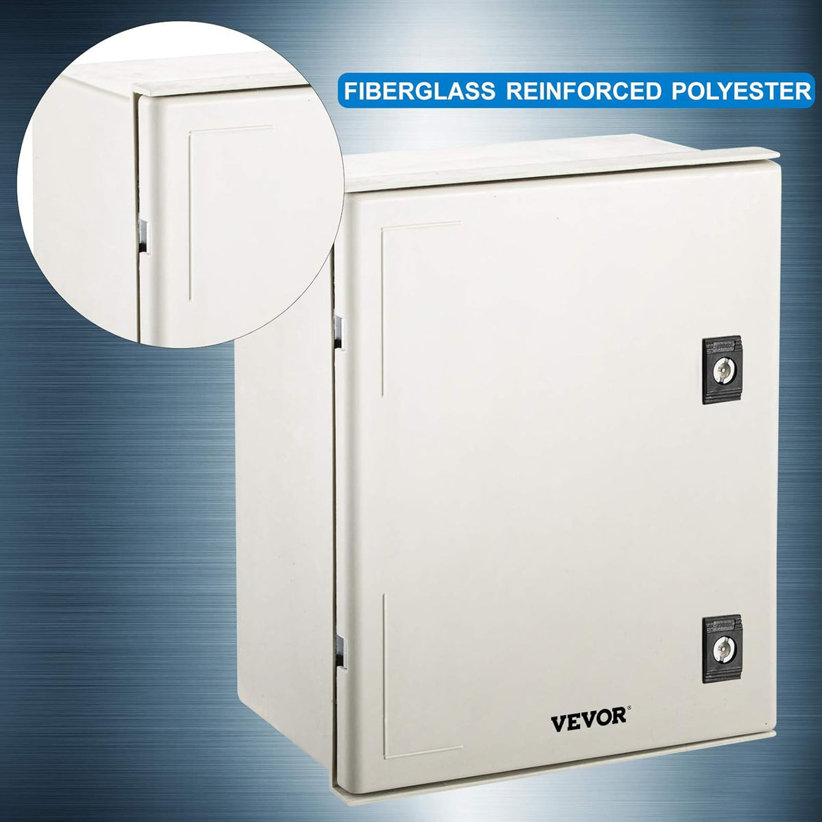 16 x 12 x 8'' NEMA 4X Fiberglass Electrical Enclosure I88154