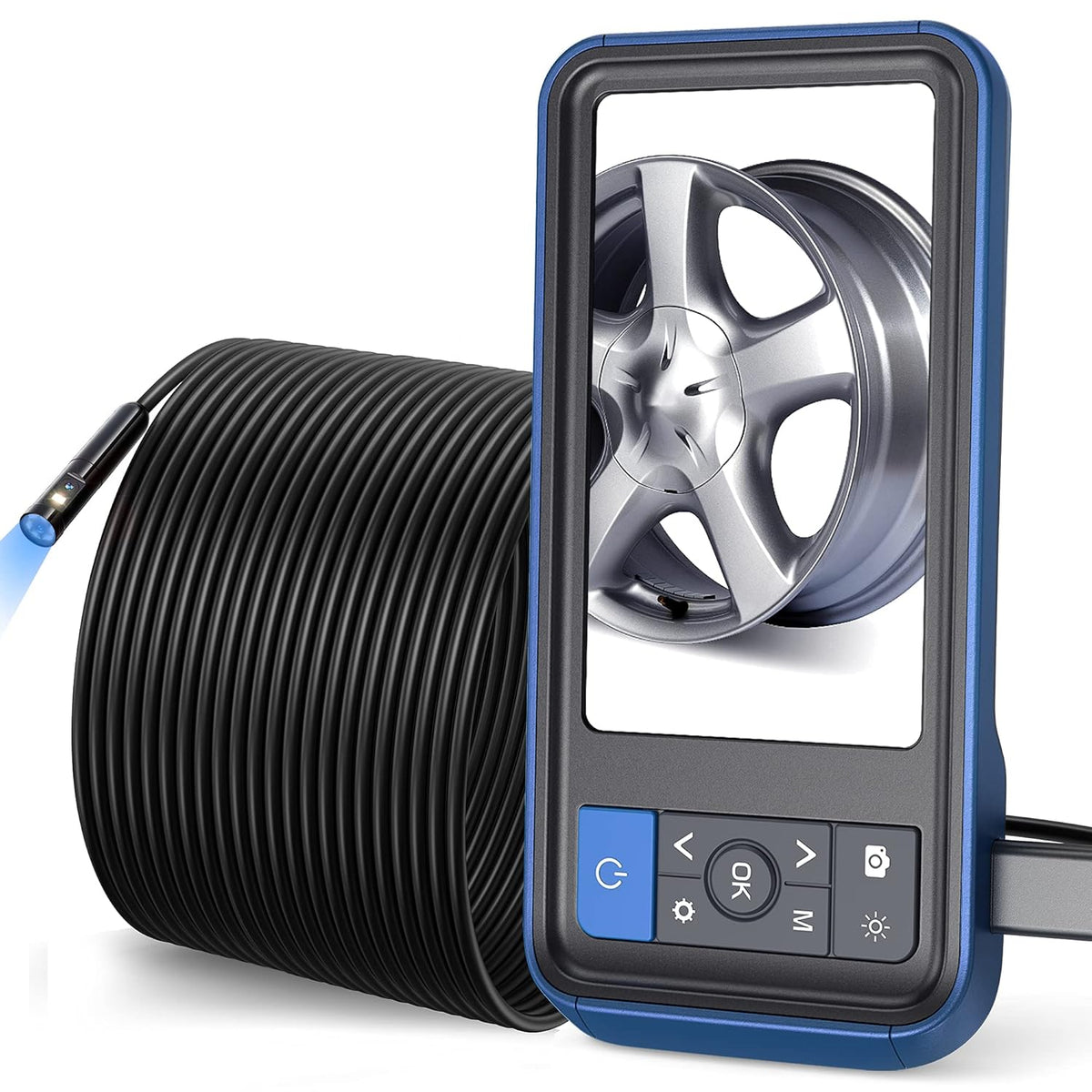50ft Dual Lens Inspection Camera with Light Z908813