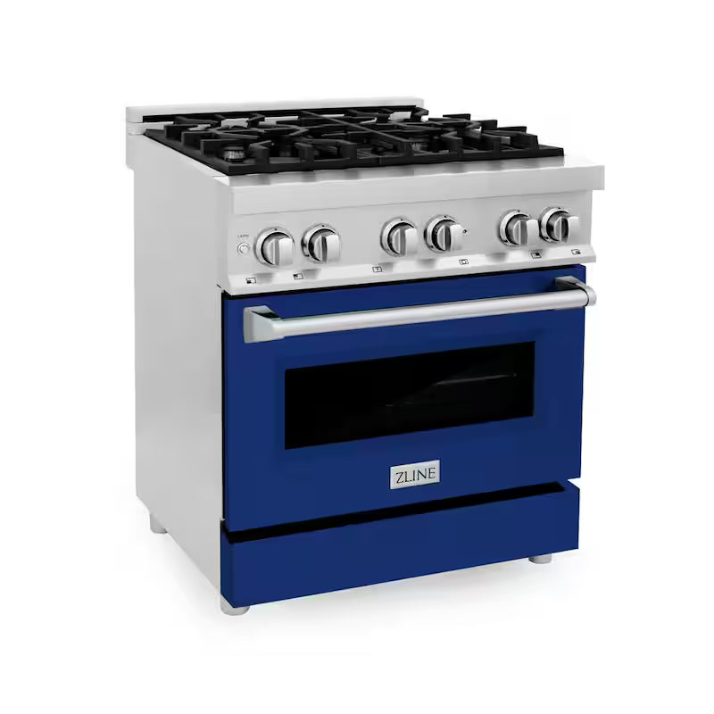 4 Burner Dual Fuel Range in Stainless Steel F692540