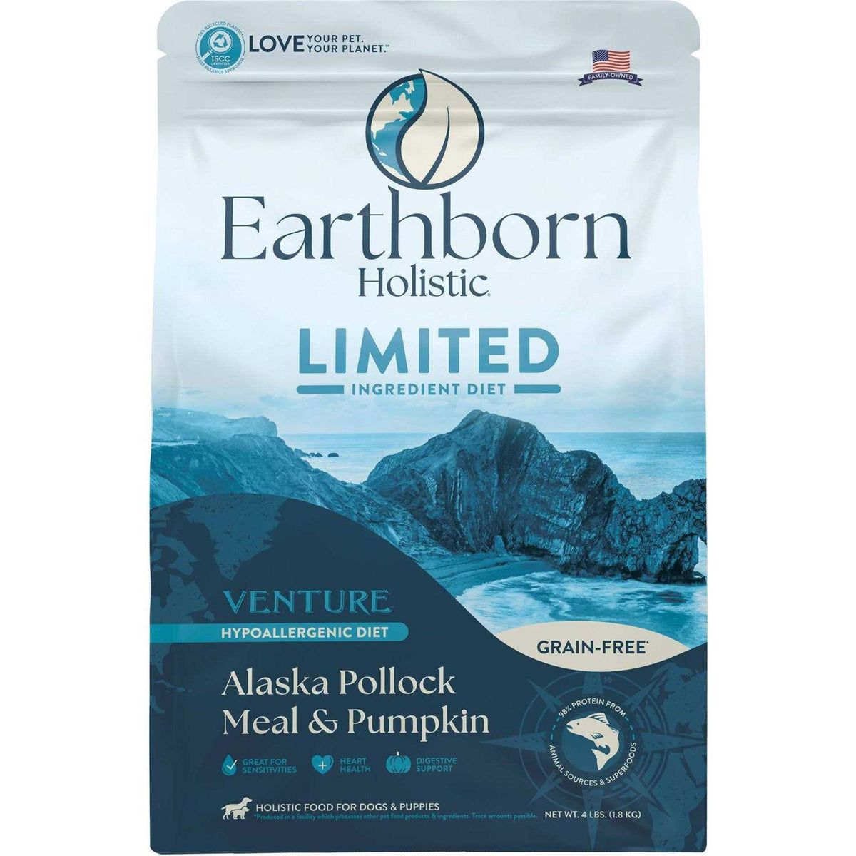 Alaska Pollock Meal & Pumpkin Grain-Free Dry Dog Food J775321