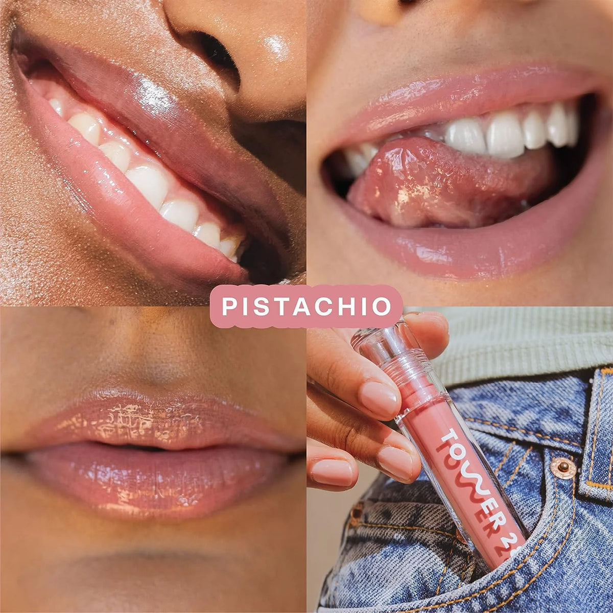 Milky Nude Pink Non-Sticky Vegan Lip Gloss Q99935