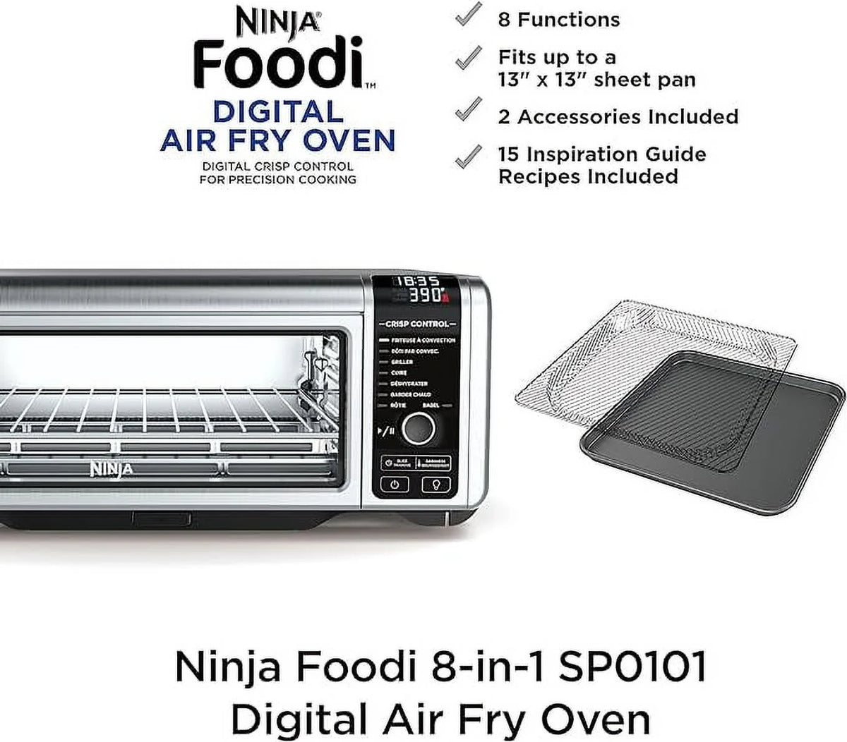 Air Fryer XL Capacity Stainless Steel Finish K474