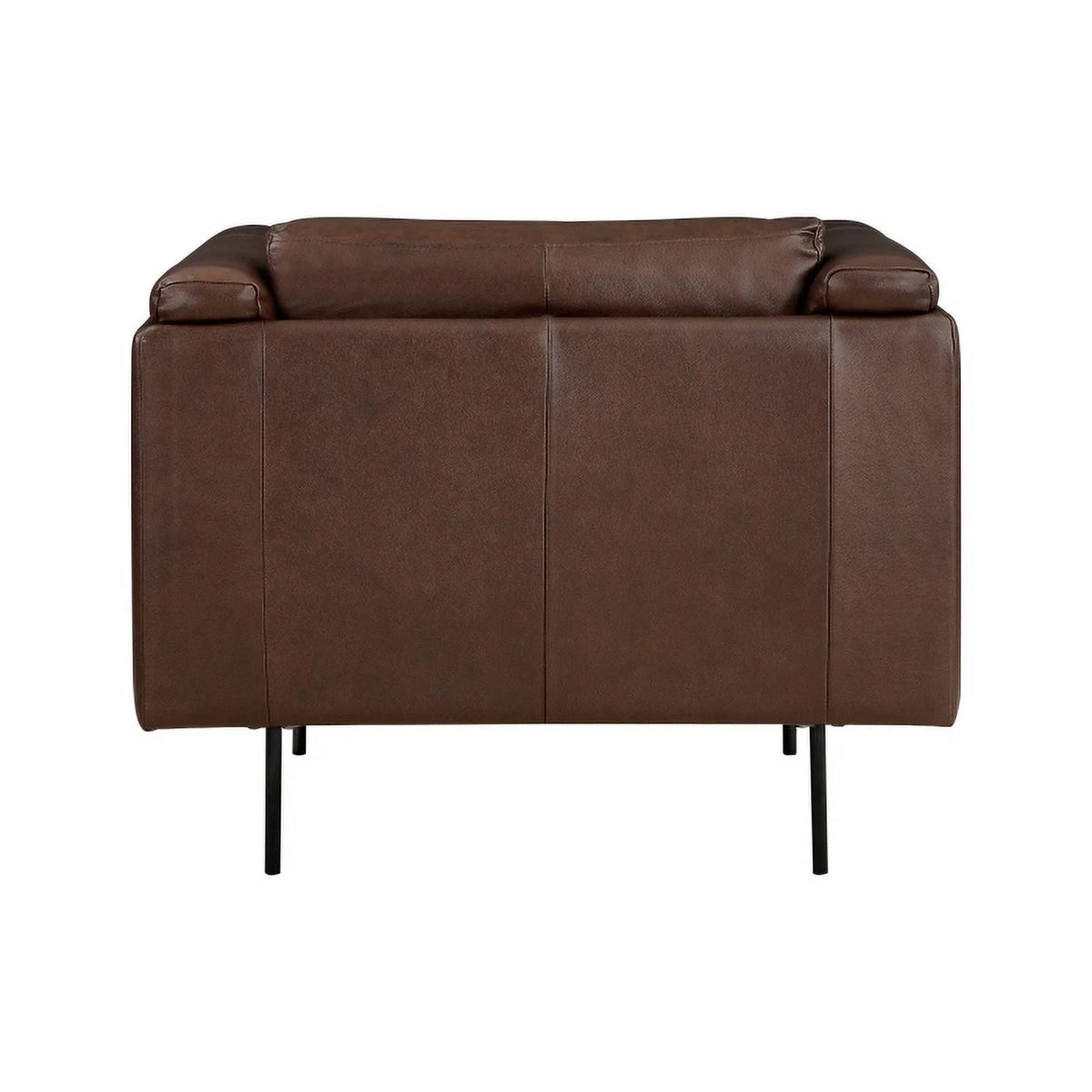 Brown Plywood and Leather Chair A811
