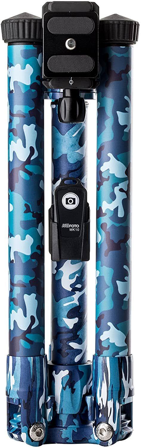 Blue Camo Travel Tripod Kit E4427