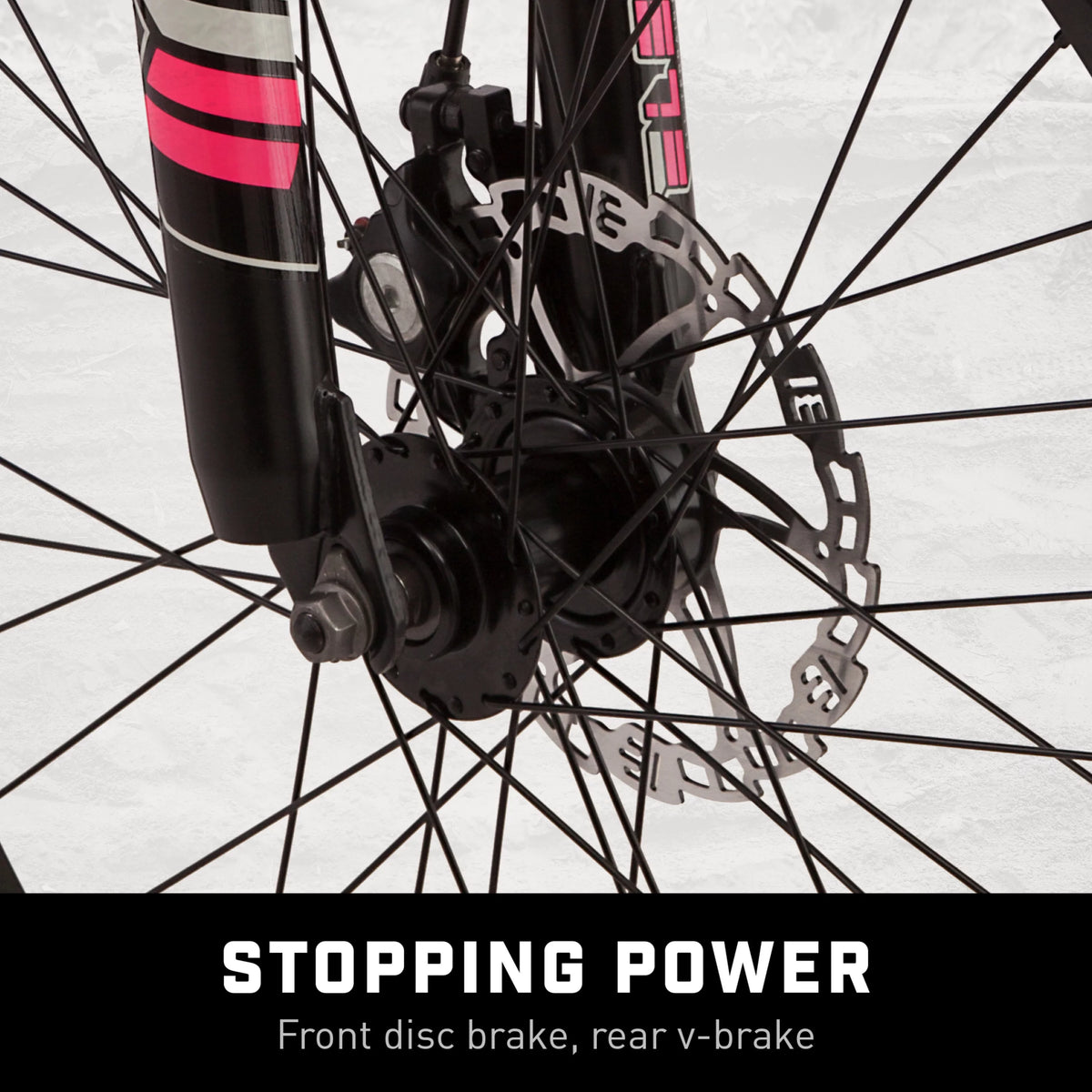 24-in. Black 21 Speeds Mountain Bike N7204