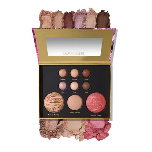 Full Size Baked Palette with Bronzer, Blush, Highlighter and 6 Eyeshadows J625846