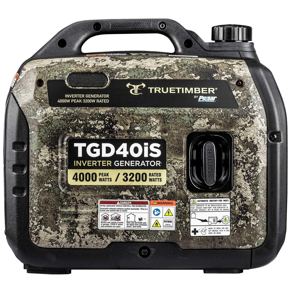4000-Watt Gasoline Powered Inverter Generator F685122