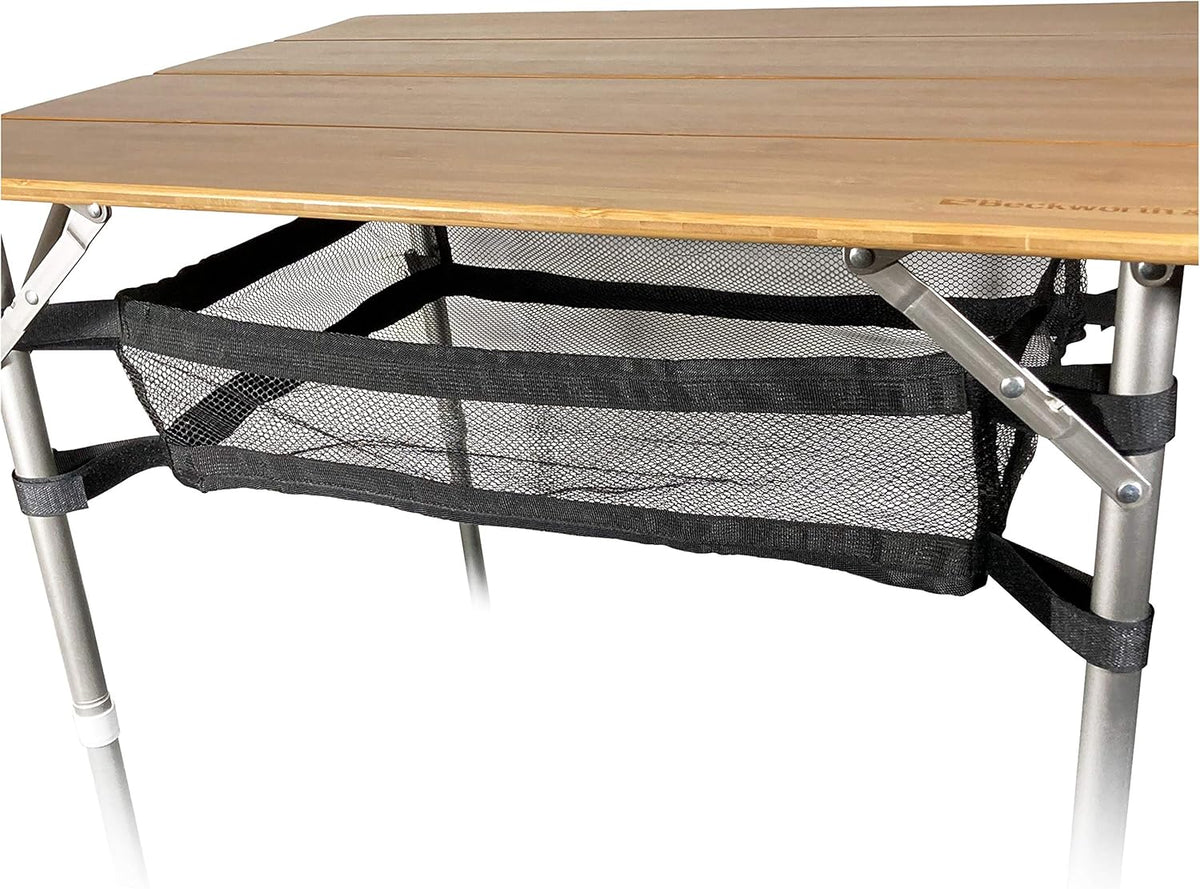 Bamboo Portable Outdoor Folding Table with Carry Bag I7538