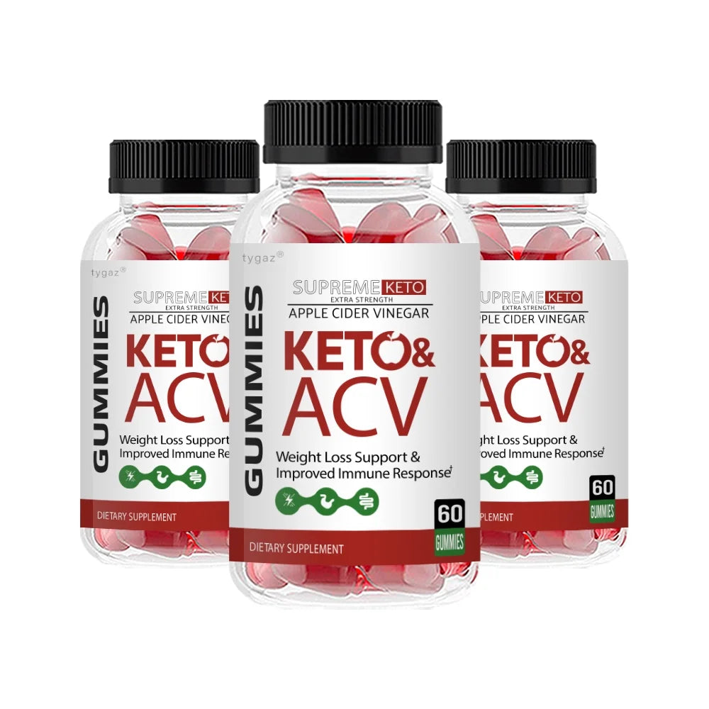 Supreme Keto ACV Gummies (3 pack) J926