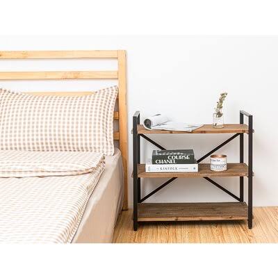 Metal Etagere Bookcase 3 Shelves J1261