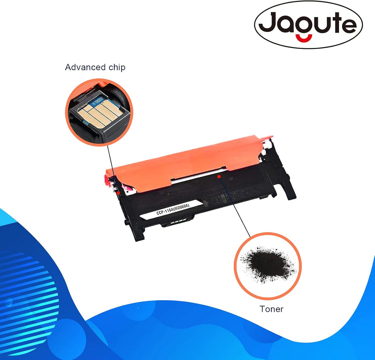 Compatible Toner Cartridge for HP 116A Printer (Black, Cyan, Magenta, Yellow) Z1146