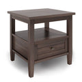 Solid Wood Rustic Side Table O52020