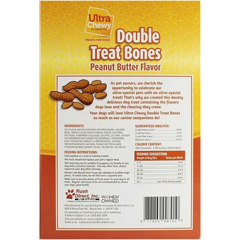 Double Treat Bones Dog Treats Q50114