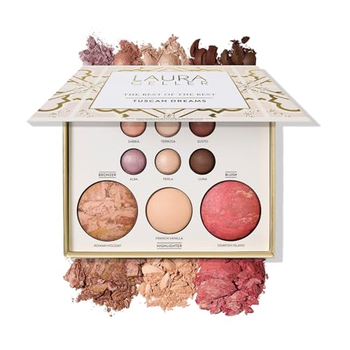 Full Size Baked Palette with Bronzer, Blush, Highlighter and 6 Eyeshadows J625846