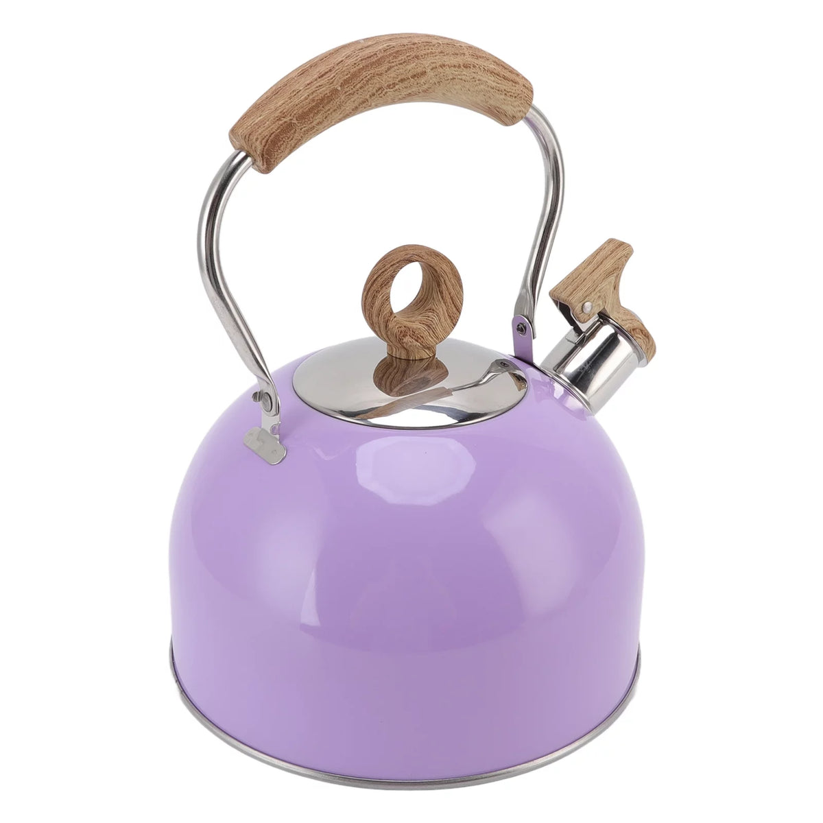 Stainless Steel Whistling Tea Kettle 2.5 Liter Purple S988388