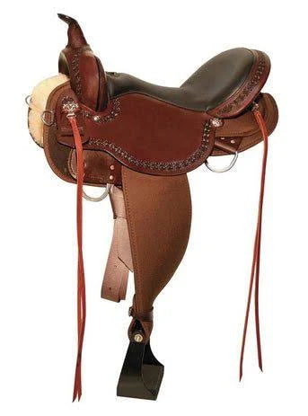 Black Cordura Trail Saddle 17 inch V52036