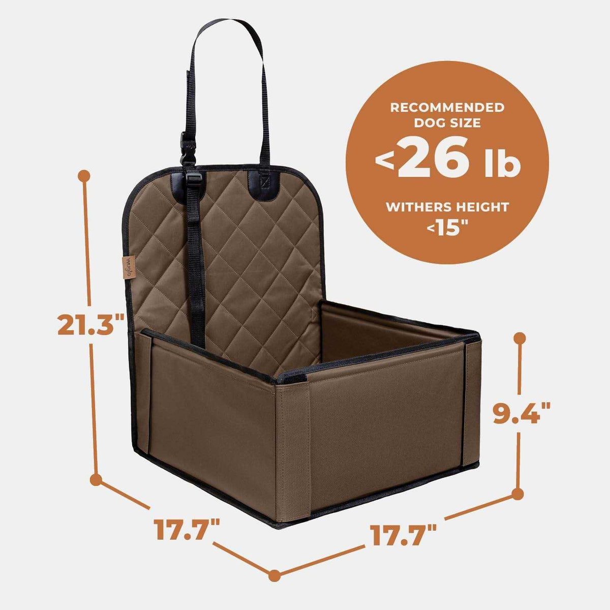 Dog Car Seat for Small to Medium-Sized Dogs P456