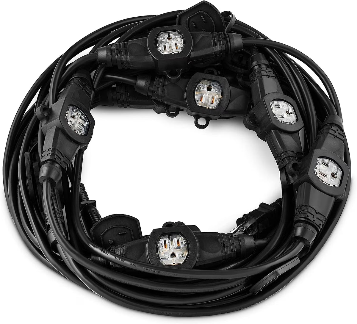 50FT 14 Gauge SJTW Power Extension Cord 3 Prong J84866