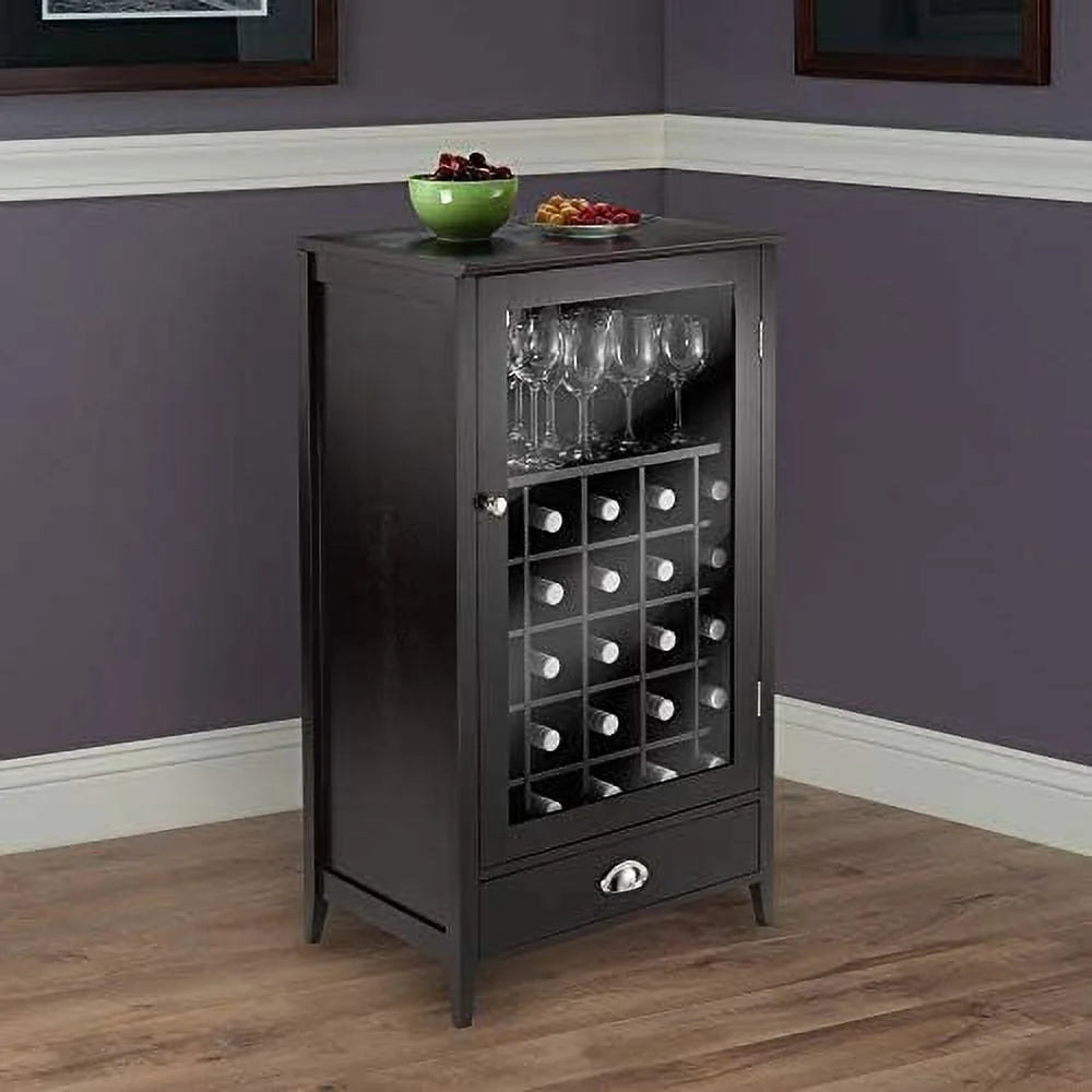 25-Bottle Slot Modular Wine Cabinet I8418