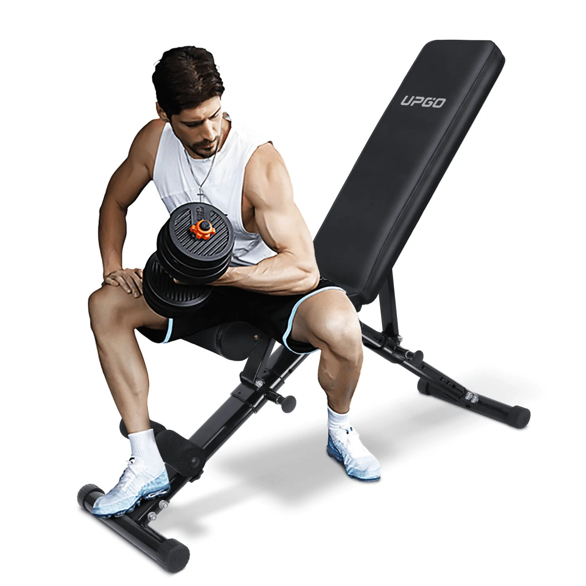 Adjustable Weight Bench with 800 Lbs. Weight Capacity I744