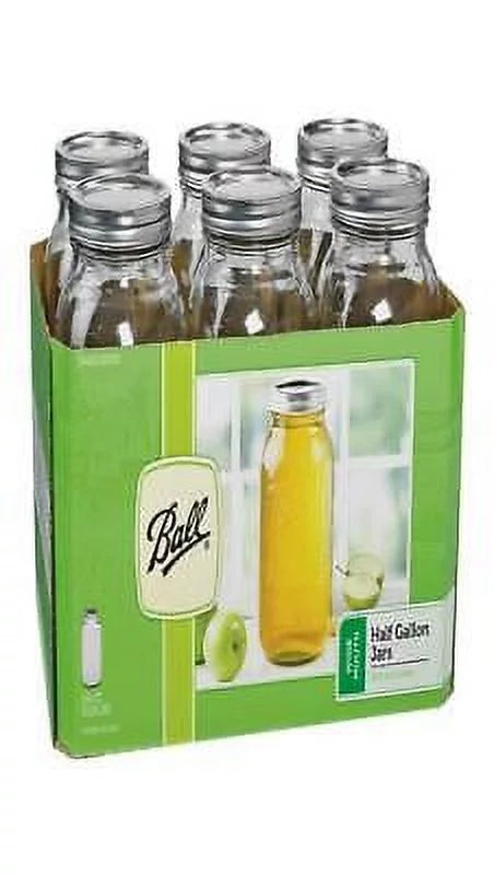 Wide Mouth Half Gallon Mason Canning Jar W568