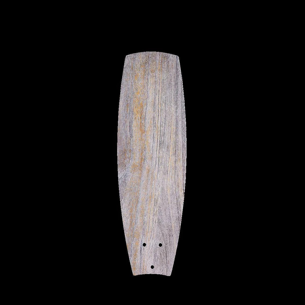 52 in. Carved Wood Blade Set White F609999