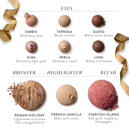 Full Size Baked Palette with Bronzer, Blush, Highlighter and 6 Eyeshadows J625846