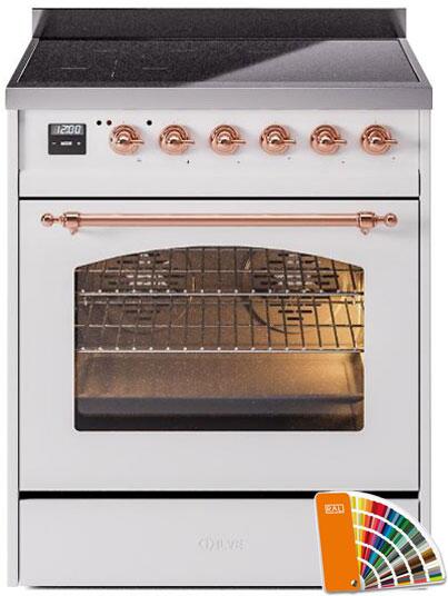 30 Induction Range with Electric Oven D807891